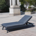 Aluminum Frame Outdoor Daybed Olefin Fabric (PAL-2324DB) - Direct Wicker