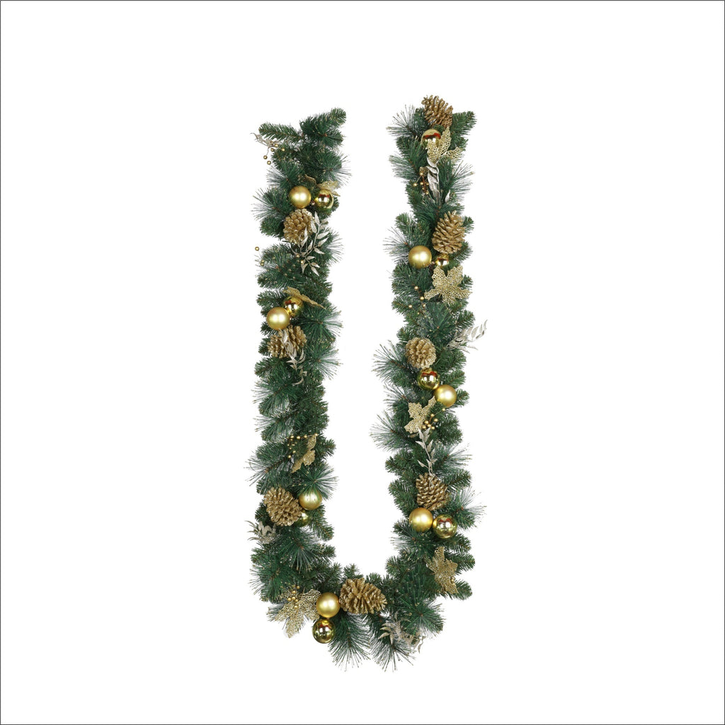 Artificial Christmas Garland Collection – 106.3" (PJG - 2511 / PJG - 2513) - Direct Wicker