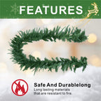 Artificial Christmas Garland Collection – 106.3" (PJG - 2511 / PJG - 2513) - Direct Wicker