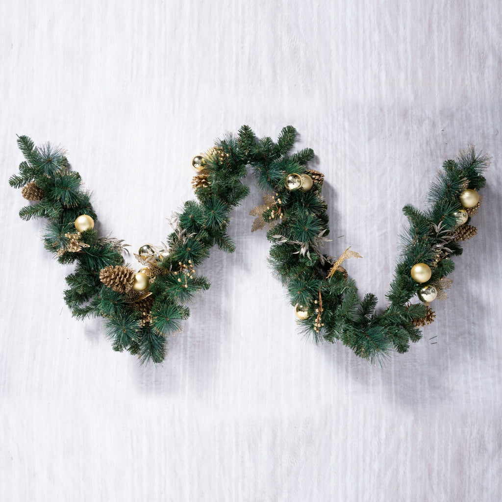 Artificial Christmas Garland Collection – 106.3" (PJG - 2511 / PJG - 2513) - Direct Wicker