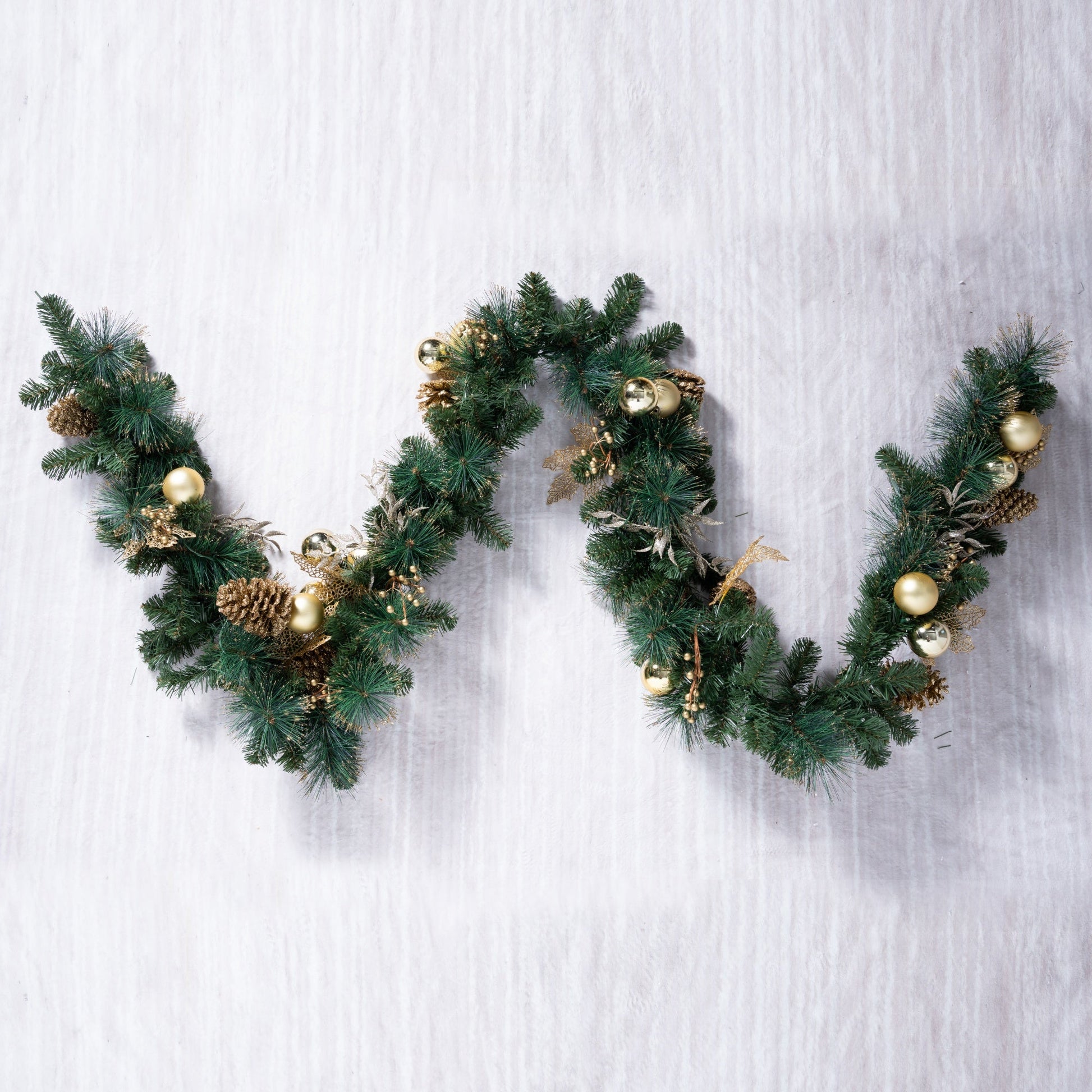 Artificial Christmas Garland Collection – 106.3" (PJG - 2511 / PJG - 2513) - Direct Wicker