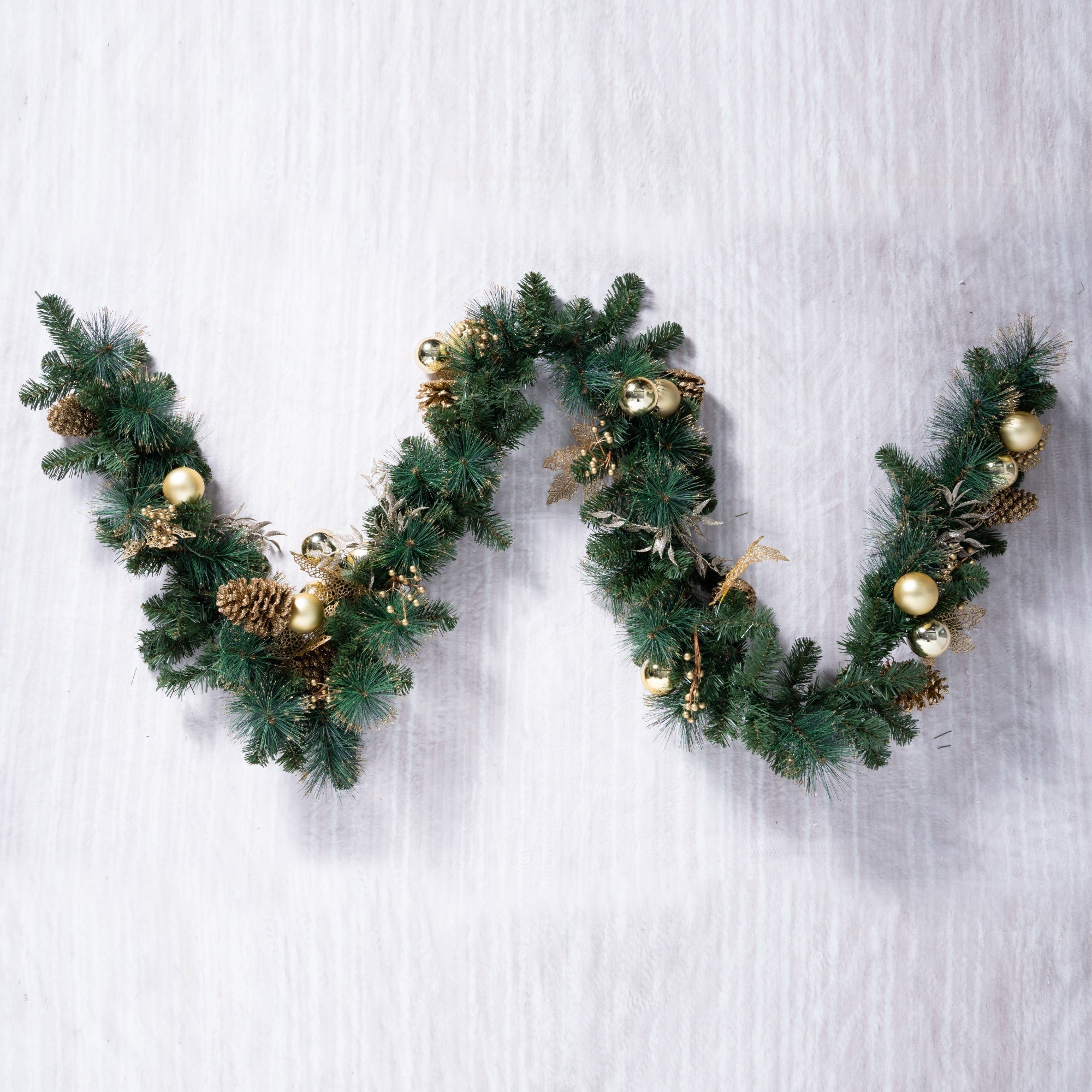 Artificial Christmas Garland Collection – 106.3" (PJG - 2511 / PJG - 2513) - Direct Wicker