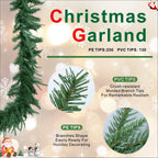 Artificial Christmas Garland Collection – 106.3" (PJG - 2511 / PJG - 2513) - Direct Wicker