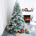 Artificial Christmas Tree – 6FT / 7FT Classic Green Holiday Decoration（PJT - 2506） - Direct Wicker