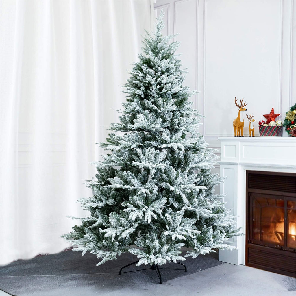 Artificial Christmas Tree – 6FT / 7FT Classic Green Holiday Decoration（PJT - 2506） - Direct Wicker
