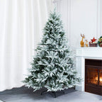 Artificial Christmas Tree – 6FT / 7FT Classic Green Holiday Decoration（PJT - 2506） - Direct Wicker
