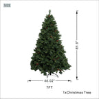 Artificial Christmas Tree – Classic Green Holiday Decoration（PJT - 2502） - Direct Wicker