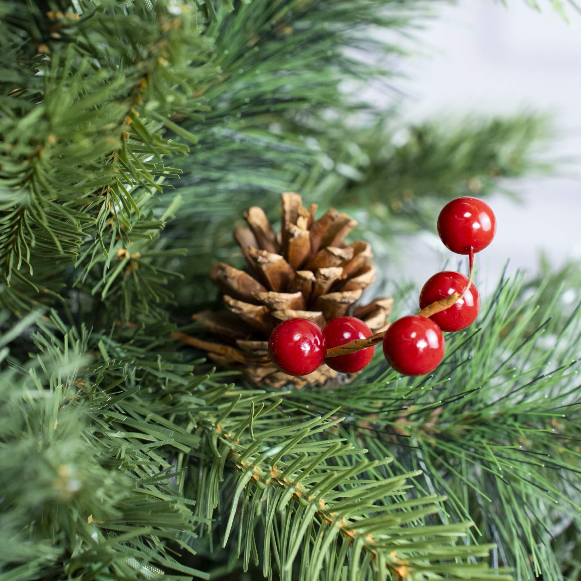 Artificial Christmas Tree – Classic Green Holiday Decoration（PJT - 2502） - Direct Wicker
