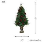 Artificial Christmas Tree with Classic Full Branch Design – 4FT (PJT - 2509) - Direct Wicker