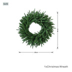 Artificial Christmas Wreath Collection - 23.62"(PJW-2510 / PJW-2512) - Direct Wicker