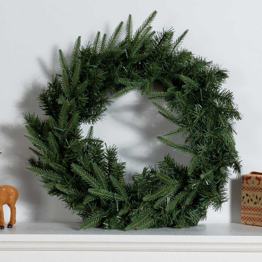 Artificial Christmas Wreath Collection - 23.62"(PJW-2510 / PJW-2512) - Direct Wicker