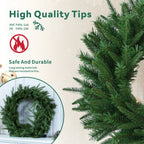 Artificial Christmas Wreath Collection - 23.62"(PJW-2510 / PJW-2512) - Direct Wicker