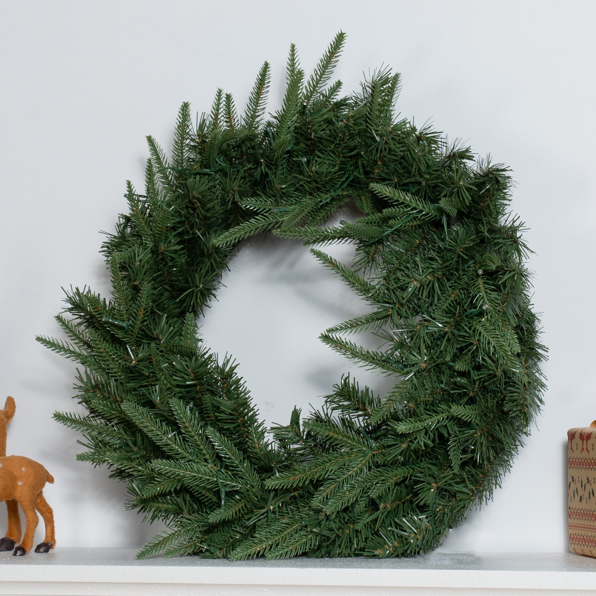 Artificial Christmas Wreath Collection - 23.62"(PJW-2510 / PJW-2512) - Direct Wicker