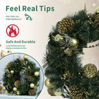 Artificial Christmas Wreath Collection - 23.62"(PJW-2510 / PJW-2512) - Direct Wicker