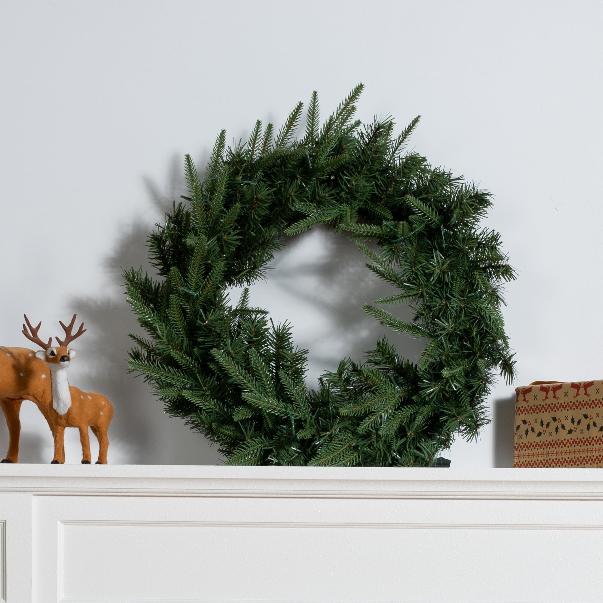 Artificial Christmas Wreath Collection - 23.62"(PJW-2510 / PJW-2512) - Direct Wicker