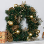 Artificial Christmas Wreath Collection - 23.62"(PJW-2510 / PJW-2512) - Direct Wicker