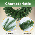 Artificial Christmas Wreath Collection - 23.62"(PJW-2510 / PJW-2512) - Direct Wicker