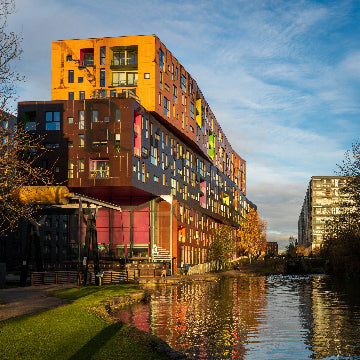 Manchester, cityscape view, where Direct Wicker established an operations center and a third-party warehouse.