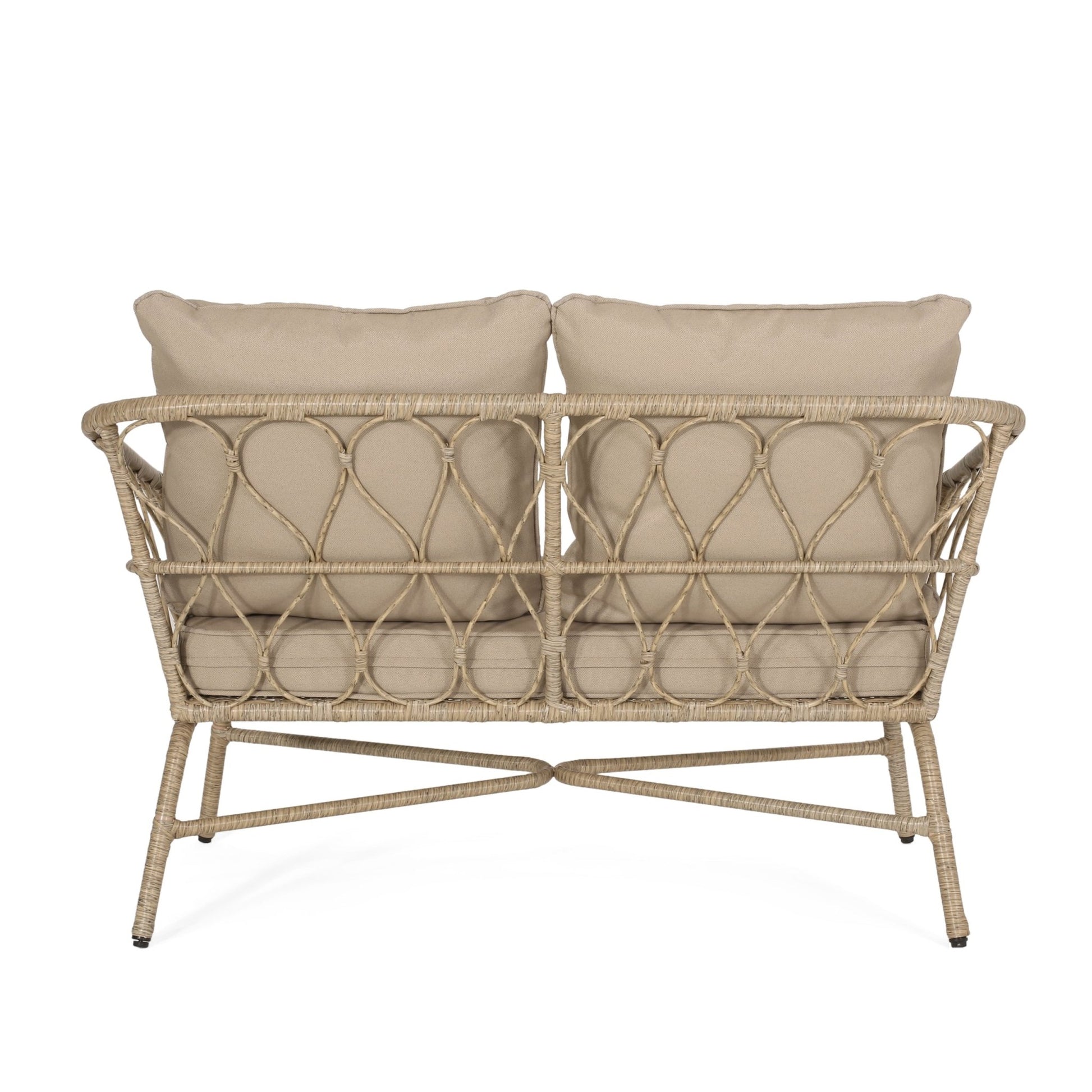 BRUCE LOVESEAT (70416.00LBRN) - Direct Wicker