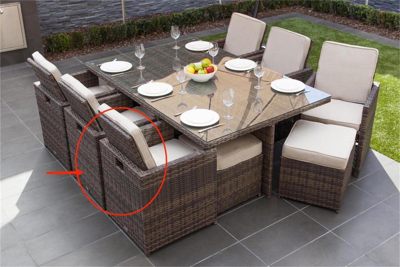 Carmel Outdoor Armchairs – Set of 2 (PAD-3234) - Direct Wicker