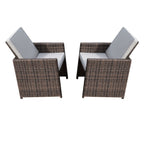 Carmel Outdoor Armchairs – Set of 2 (PAD-3234) - Direct Wicker