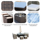 Carmel Outdoor Armchairs – Set of 2 (PAD-3234) - Direct Wicker