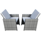 Carmel Outdoor Armchairs – Set of 2 (PAD-3234) - Direct Wicker