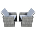 Carmel Outdoor Armchairs – Set of 2 (PAD-3234) - Direct Wicker