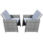 Carmel Outdoor Armchairs – Set of 2 (PAD-3234) - Direct Wicker
