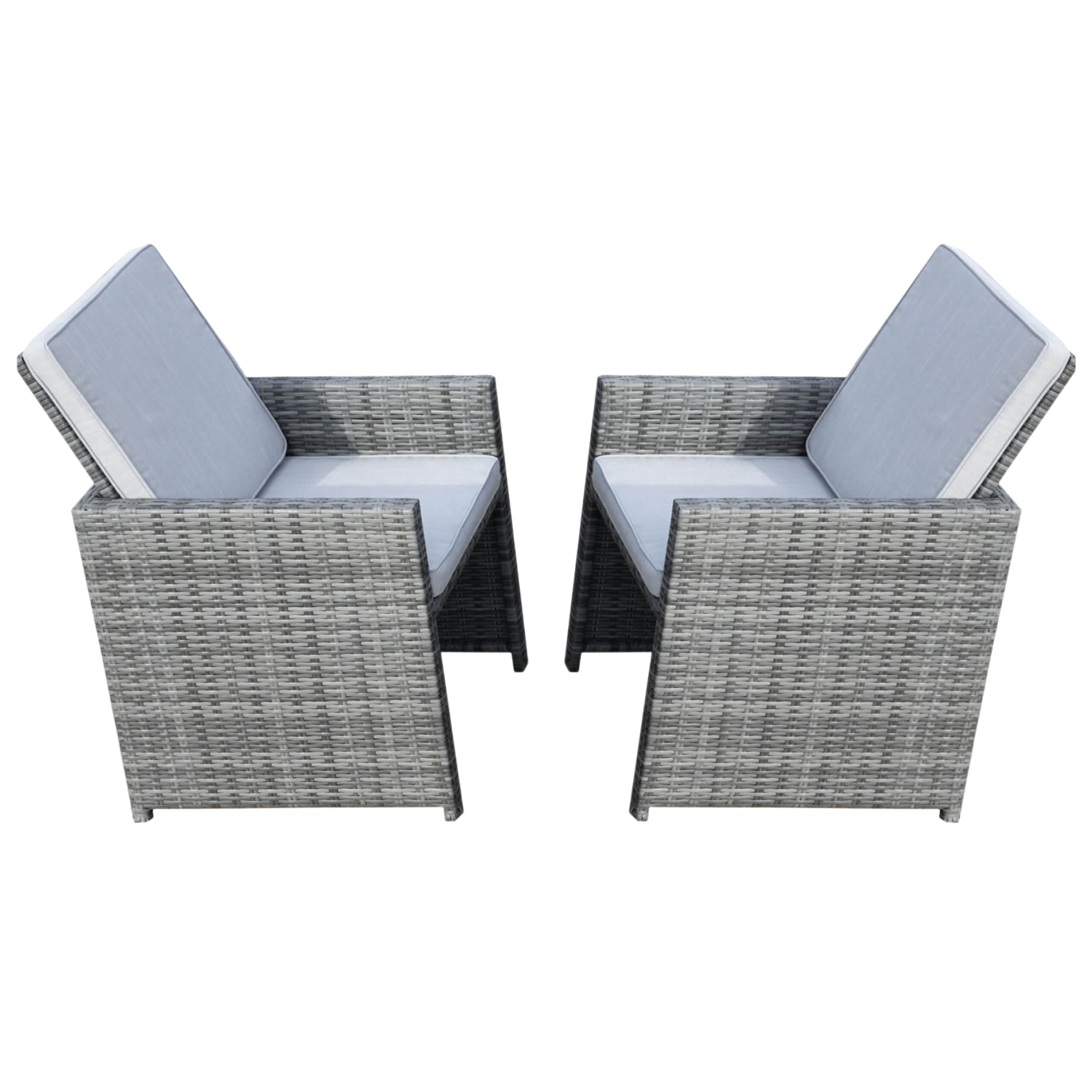 Carmel Outdoor Armchairs – Set of 2 (PAD-3234) - Direct Wicker