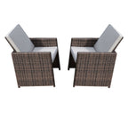 Carmel Outdoor Armchairs – Set of 2 (PAD-3234) - Direct Wicker