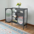 Cold rolled steel super thick long iris glass peep proof iron locker (DW - DC06) - Direct Wicker