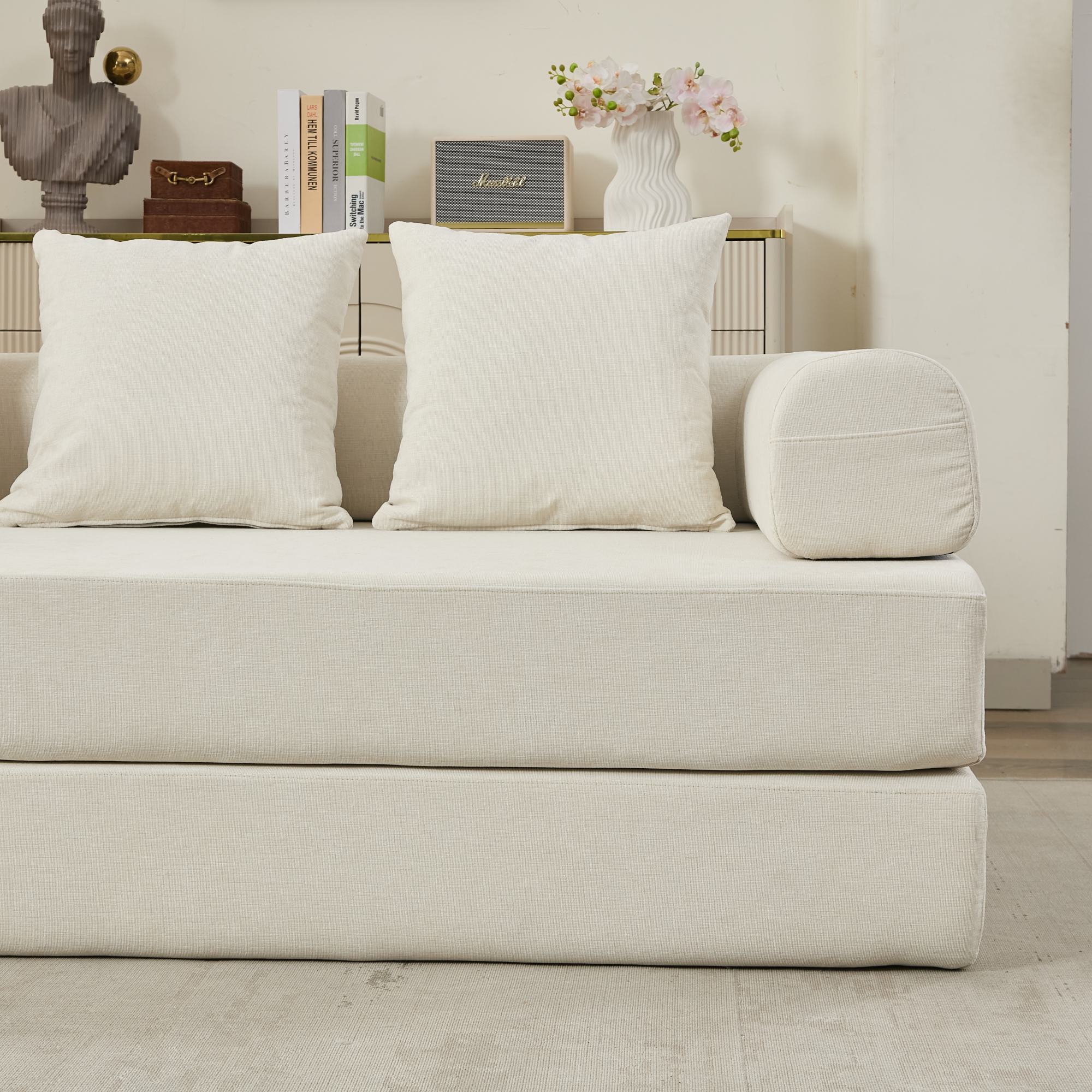 Comfy Convertible Folding Mattress Couch, Floor Sofa Bed - Direct Wicker