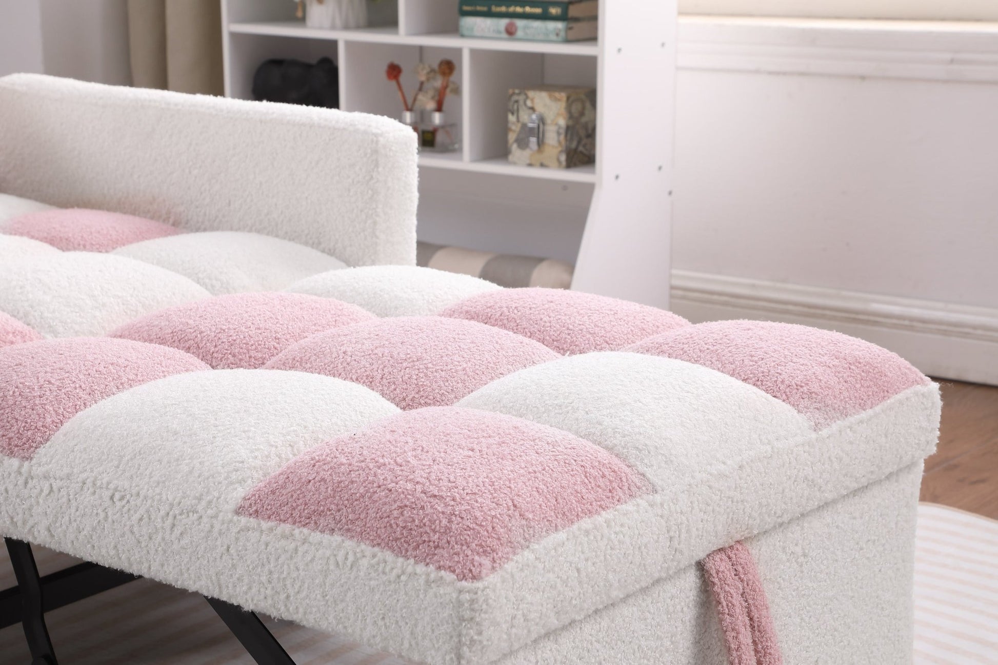 Convertible Sleeper Sofa Chair Bed, Adjustable Chair with Pillow, Multi-Functional Sleeper Chair  - Direct Wicker