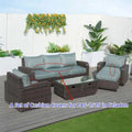 Cushion Covers for Outdoor Conversation Sofa Set (PAS - 1515 - Cushion Covers) - Direct Wicker