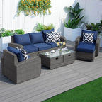 Cushion Covers for Outdoor Conversation Sofa Set (PAS - 1515 - Cushion Covers) - Direct Wicker