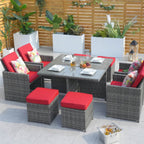 Cushion Covers for Patio Dining Set (PAD - 3233B - Cushion - Covers) - Direct Wicker