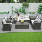 Cushions for Direct Wicker's 7 Seats Outdoor Conversation Set (PAS - 1503 - Set - Cushions) - Direct Wicker