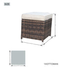 Customer Order: Carmel 6-Seater Cube Outdoor Dining Set (PAD-3234) - Direct Wicker