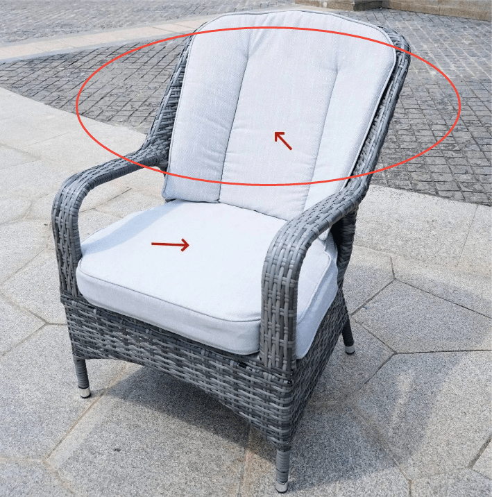 Customer Order: The replacement for PAC-009-GR-seat cushion - Direct Wicker