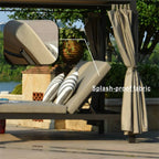 Daybed with Canopy for Outdoor Use (PAL - 1129B) - Direct Wicker