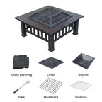 Detachable Brazier Stand for Outdoor Heating & Barbecue (MD - 6100) - Direct Wicker