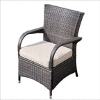 Hampton Outdoor Rattan Armchair – Perfect for Patios and Gardens (PAD - 1123 - KD) - Direct Wicker