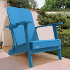 HDPE sheet material foldable multi - color optional beach chair frog chair (PAC - 011) - Direct Wicker