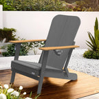 HDPE sheet material foldable multi - color optional beach chair frog chair (PAC - 011) - Direct Wicker