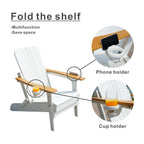 HDPE sheet material foldable multi - color optional beach chair frog chair (PAC - 011) - Direct Wicker
