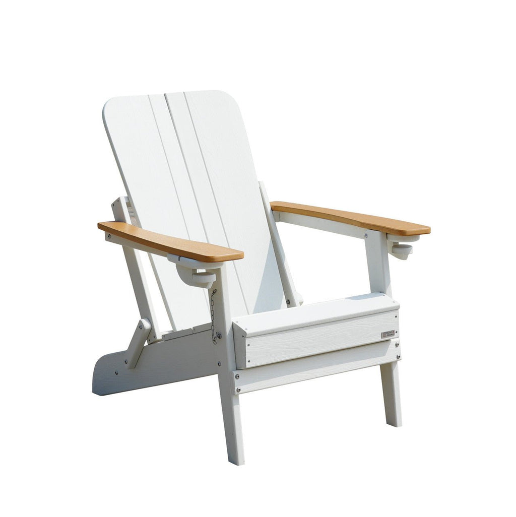 HDPE sheet material foldable multi - color optional beach chair frog chair (PAC - 011) - Direct Wicker