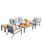 Heidi 5 - Seater Conversation Sofa Set (PAS - 2481) - Direct Wicker
