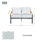 Heidi 5 - Seater Conversation Sofa Set (PAS - 2481) - Direct Wicker