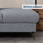 High - end comfortable memory foam two - color optional L - shaped interior sofa (PAS - 248132) - Direct Wicker